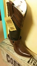 C2789 Corral Boot Cowgirl, Fashion, Leather, Classy Black Brown Gorgeous... - $299.00