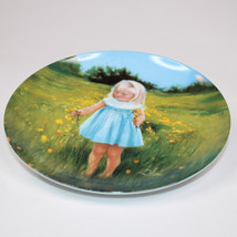 Vintage Donald Zolan Collector Plate By Pemberton And Oakes &quot;Meadow Magic&quot; 1989 - $11.65