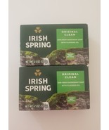 Irish Spring Original Clean Bar Soap Lot Of 2 4.5 oz Bars Colgate-Palmolive - £4.11 GBP