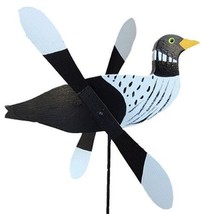 LOON DUCK WIND SPINNER Amish Handmade Whirlybird Weather Resistant Whirl... - $101.99