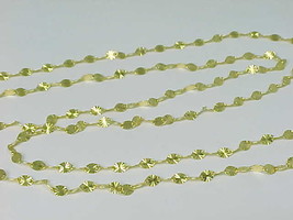 Danecraft 30 Inches Gold Vermeil Sterling Link Chain Necklace Made In Italy Nwt - £41.13 GBP