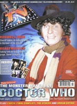 Tv Zone Cult Television Magazine #127 Tom Baker Cover 2000 New Unread Very Fine+ - £6.89 GBP