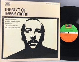 Herbie Mann - The Best of Herbie Mann 1970 Atlantic SD 1544 Stereo Vinyl LP VG+ - £7.87 GBP