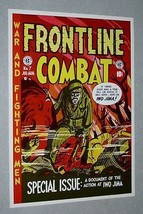 1970&#39;s EC Comics Frontline Combat 7 war comic book cover artwork poster:Iwo Jima - £17.32 GBP