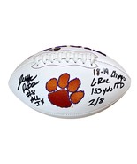 JUSTYN ROSS Autograph SIGNED CLEMSON TIGERS  F.S. LOGO LIMITED FOOTBALL ... - £125.37 GBP