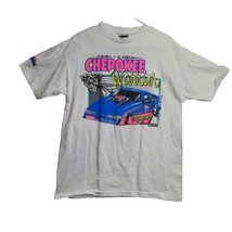 Top Fuel Dragster Cherokee Warrior Signal Sport SZ Large Single Stitch S... - £94.80 GBP