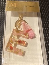 Modern Expressions &quot;E” Monogram Keychain with Tassels - $6.79
