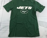 New York Jets T Shirt Medium Green Logo Nike NFL Team Apparel Short Sleeve - £7.77 GBP