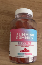 Slimming Gummies Apple Cider Vinegar &amp; Vit B12 -2 Gummies per serving EX... - $13.98