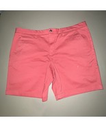 Members Mark Flat Front Twill Short Men’s 40 Coral Bisque  - €15,28 EUR