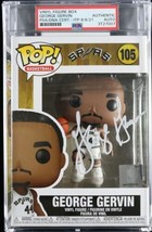 George Gervin Signed Funko Pop #105 PSA/DNA Encapsulated Auto Authentic - £160.35 GBP