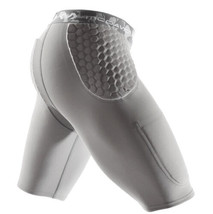 Mcdavid 733-GR-XL Adult X Large Gray Hex Football Pad Girdle-BRAND NEW-SHIPS 24HR - £39.47 GBP