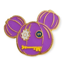 Mickey Mouse Disney Pin: Halloween Jack-o&#39;-lantern Pumpkin - £10.31 GBP