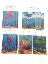 11 Nemo Paper Gift Bags 8x6x3 Shark, Turtle, Fish, Undersea, Jellyfish - $15.83