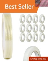 Heavy-Duty Fiberglass Reinforced Strapping Tape - 3/4 in. x 60 Yds (Pack... - $896.73 MXN