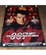 Tomorrow Never Dies Poster Double Sided Reverse Image Vintage 1997 U.A. - $34.99