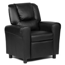 Kids Sofa Recliner Couch Armchair W/Footrest Cup Holder Living Room Bedroom New - £146.62 GBP