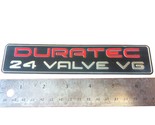 Original Ford DURATEC 24 valve V6 Engine Bay badge Mercury Cougar Mondeo... - £14.38 GBP