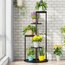 Modern 5-Tier Indoor Plant Stand in Black - $2,961.13 MXN