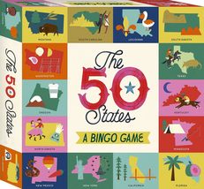 Kaddo The 50 States A Bingo Game: A Bingo Game for Explorers - £12.51 GBP