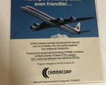 1982 Cammacorp Vintage Print Ad Advertisement pa15 - £5.50 GBP