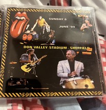 Rolling Stones Live on 6/6/99 at Sheffield (2 CD set) Rare Audience Recording  - $25.00