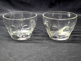 Vintage PYREX CORNING Mixing Serving Food Prep THUMBPRINT 3.5&quot; Bowls - P... - $18.61