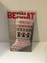 Bernat Counted Cross Stitch kit W00120 Merry Christmas - £6.99 GBP