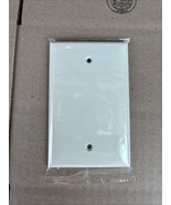 Single Blank Oversized Wall Plate Light Switch Cover Outlet Covers 1 Gan... - $9.39 CAD
