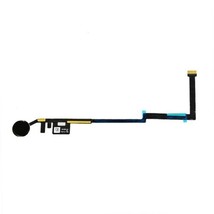 Home Button Flex Cable BLACK(Biometrics Don&#39;t Work) for iPad 5 2017/iPad... - £8.22 GBP