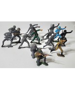 Lot of 15 Louis Marx 6 Inch Vintage 1963 German Soldier Figures - $139.00