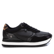 Xti women&#39;s lace-up sneakers in Black - size 5.5 - $92.07