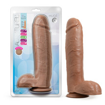 Au Naturel Huge 10&quot; Dildo Mocha - $66.58