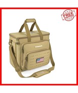 42L Water-Resistant Fishing Tackle Bag with Padded Strap - Khaki Gear St... - $1,321.41 MXN