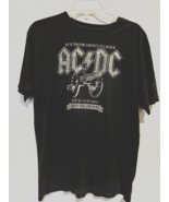 AC/DC For Those About To Rock  British Tour ‘82 Tee Shirt LARGE AC94351W - $5.49