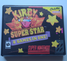 Kirby Super Star Superstar Case Only Super Nintendo Snes Box Best Quality - £10.17 GBP