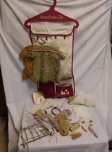 American Girl Hanging Organizer + Kaya Dog Tatlo Gear + Cradleboard + Papoose + - £53.70 GBP