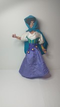 1996 Esmeralda Gypsy 10" Doll Burger King Figure Disney Hunchback Of Notre Dame - $9.40