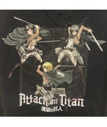 Attack On Titan Shirt Mens XL Cartoon Anime Lootwear Exclusive Tee - $17.99