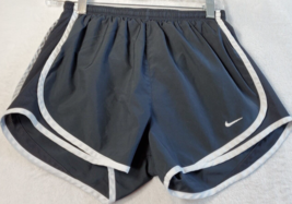 Nike Athletic Shorts Womens Small Black Elastic Waist Pleated Underwired... - $15.69
