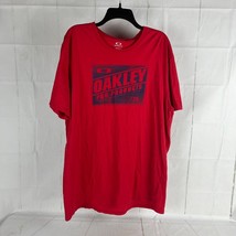 Oakley Men&#39;s Size XXL T-Shirt Pro Products &#39;75 Graphic Red Navy Blue - $9.99