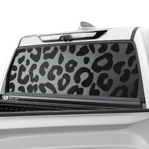 Fits Toyota Tundra 2022 2023 Rear Window Leopard Cheetah Print Decal Sti... - £54.26 GBP