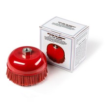 6&quot; Cup Brush, Nylon Filament, 5/8&quot;-11 Thread, 2500 Max.Rpm - $39.99