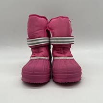 Nautica Girls Pink Snow / Rain Waterproof  Boots Size 12 - $19.80