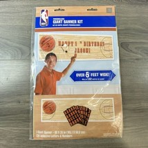 NBA Giant Banner Kit Decorating Birthday Party Game Day Decorations Over... - $10.56