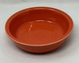 FIESTA WARE 7&quot; Soup Cereal Bowl Orange Poppy 2014 HOMER LAUGHLIN - £6.91 GBP