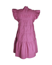 Sea New York Steph Flutter-Sleeve Tunic Dress In Cotton Women Pink Xs - $185.25