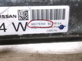 2008..08 NISSAN  PATHFINDER 4.0L  4X4 / ENGINE COMPUTER.ECU image 3