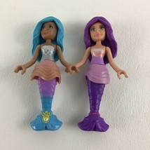 Mega Construx Barbie Dreamtopia Mermaid Mini Building Figures Lot Water Nymph - £21.32 GBP