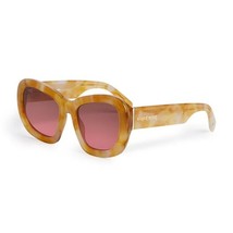 Palm Angels PERI106 MOON 2485 White Havana/Brown Gradient 54-20-145 Sung... - $230.68
